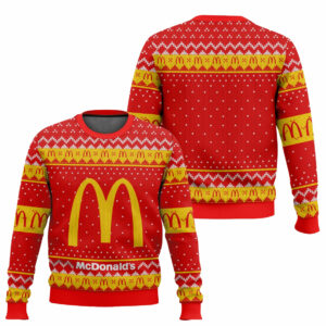 McDonalds Christmas Ugly Sweater