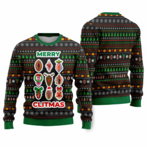 Merry Clitmas Funny Ugly Christmas Sweater