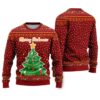 Merry Dickmass Tree Funny Ugly Christmas Sweater