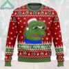 Merry Pepe mas Christmas Ugly Sweater