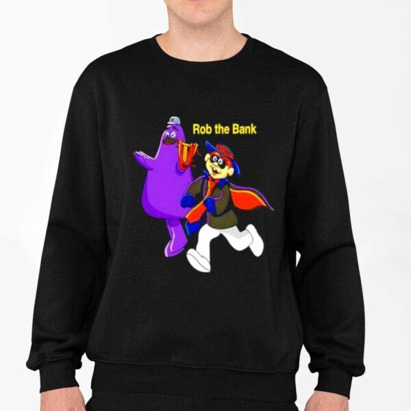 Mets Grimace Monster Rob The Bank Alternate Shirt