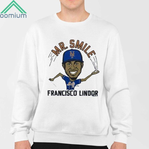 NY Mets Mr Smile Francisco Lindor Shirt