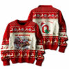 Ohio State Santa Go Buckeyes All I Want For Christmas Ugly Sweater