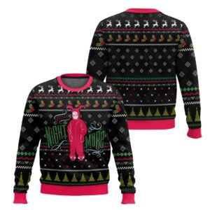 Pink Nightmare Ralphie Parker A Christmas Story Ugly Sweater 2