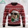 Pug Sunglasses Merry Christmas Ugly Christmas Sweater