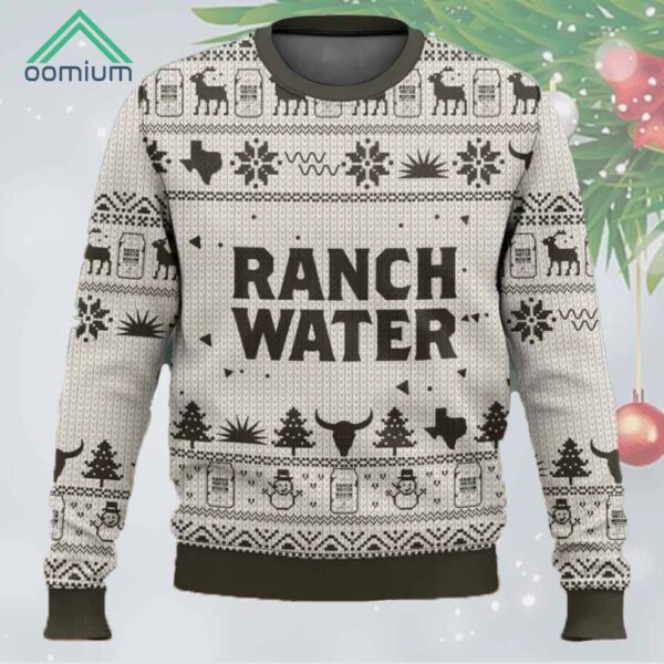 Ranch Water Seltzer Ugly Sweater