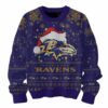 Ravens They Hate Us Because The Aint Us Ravens Christmas Ugly Sweater