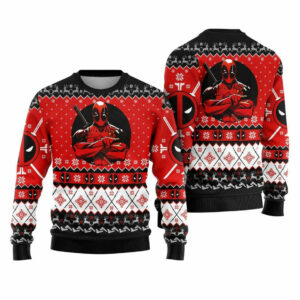 Ryan Reynolds Deadpool Ugly Christmas Sweater