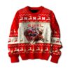 Santa All I Want For Christmas Huskers Is A Nebraska Win Ugly Sweater 1