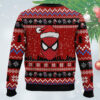 Santa Parker Spiderman Christmas Ugly Sweater 1