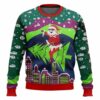 Santa Tripping Into Christmas Christmas Ugly Sweater