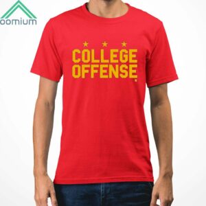 Shane Peacher College Offense Shirt