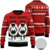 Sheep Baaa Humbug Ugly Christmas Sweater