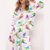 Skiing Life Satin Pajama Set