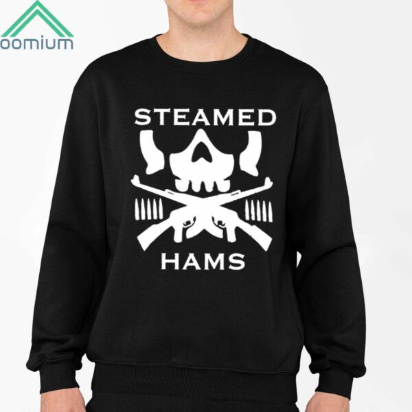 Steamed Hams Skull Guns Shirt