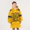 Steelers Terrible Towel Football Unisex Blanket Hoodie 5