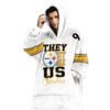 Steelers They Not Like Us 90 Football Unisex Blanket Hoodie 5