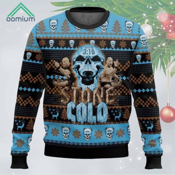 Stone Cold Christmas Ugly Sweater