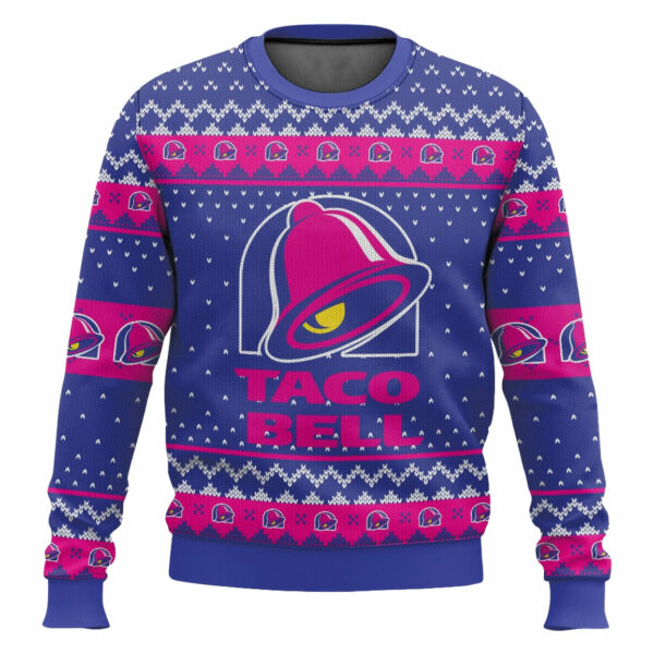 Taco Bell Christmas Ugly Sweater