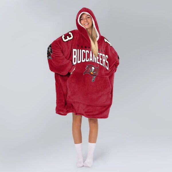 Tampa Bay Football 13 Unisex Blanket Hoodie 2