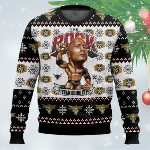 Team Bring It The Rock Ugly Sweater