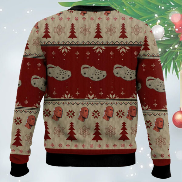 The Crock The Rock Meme Ugly Sweater 1