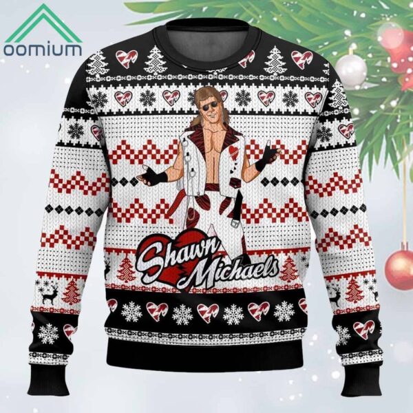 The Heartbreak Kid Shawn Michaels Ugly Sweater