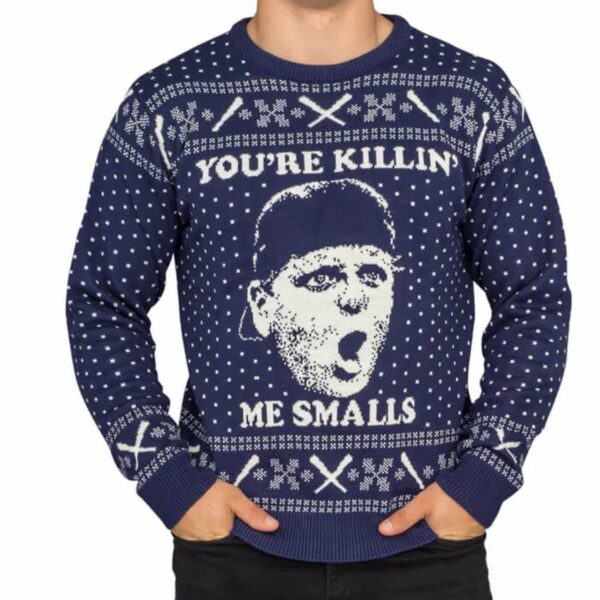 The Sandlot Youre Killin Me Smalls Ugly Christmas Sweater