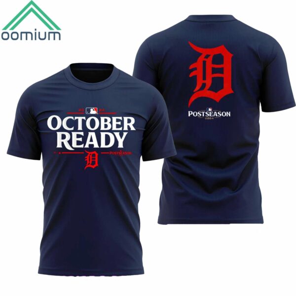 Tigers 2024 October Ready Postseason Shirt