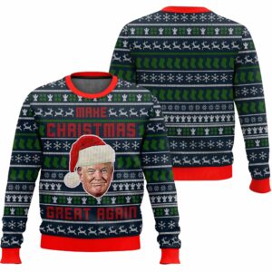 Trump Make Christmas Great Again Ugly Christmas Sweater