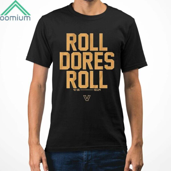 Vanderbilt Commodores Roll Dores Roll Shirt