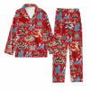 White Christmas Columbia Inn Pine Tree Vermont Pajamas Set 1