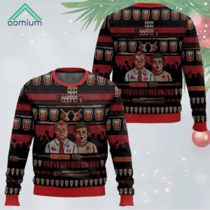 Youve Got Red on You Shaun Of The Dead Ugly Sweater