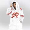 49 Ers Kittle 85 Football Unisex Blanket Hoodie 5