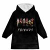 49ers Friends Football Unisex Blanket Hoodie