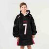 Atl 7 Robinson Football Unisex Blanket Hoodie