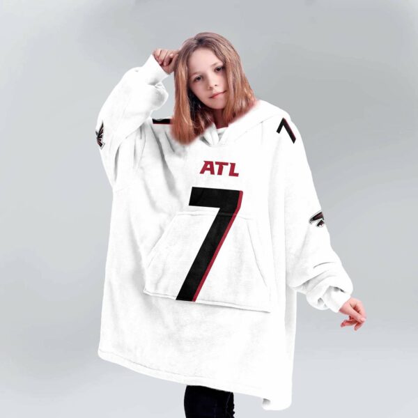 Atl Robinson 7 Football Unisex Blanket Hoodie