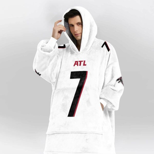 Atl Robinson 7 Football Unisex Blanket Hoodie