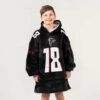 Atlanta Cousins 18 Football Unisex Blanket Hoodie