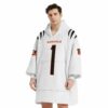 Bearcats 1 Football Unisex Blanket Hoodie