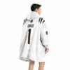 Bearcats 1 Football Unisex Blanket Hoodie