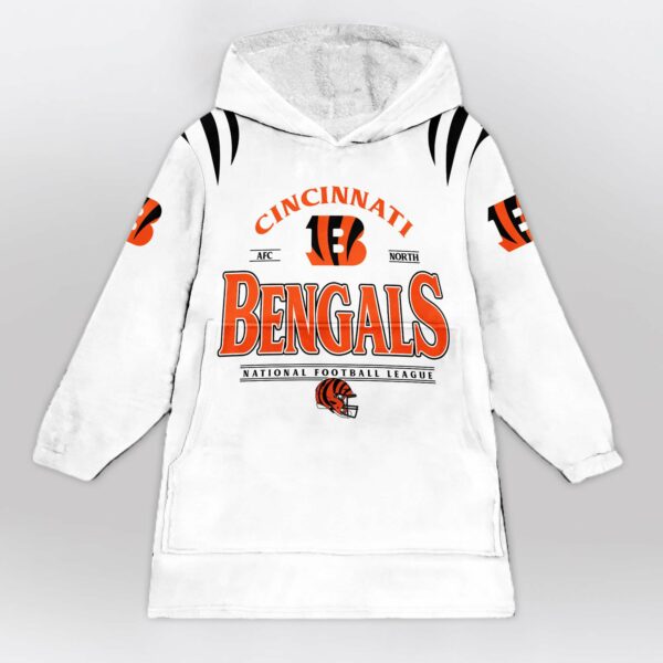 Bengals 9 Football Unisex Blanket Hoodie