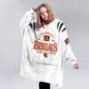 Bengals 9 Football Unisex Blanket Hoodie