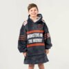 Bears Monsters Of The Midway Football Unisex Blanket Hoodie