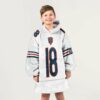 Bears Williams 18 Football Blanket Hoodie