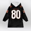 Bengals Football Iosivas 80 Unisex Blanket Hoodie 1