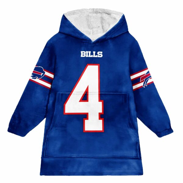 Bills 4 Cook Football Unisex Blanket Hoodie