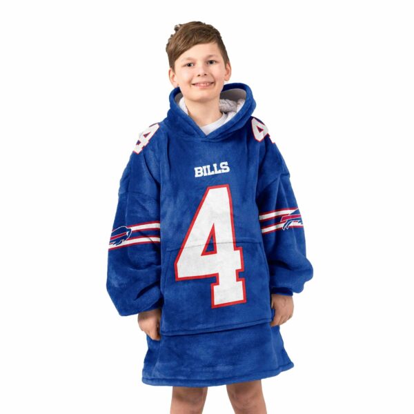 Bills 4 Cook Football Unisex Blanket Hoodie