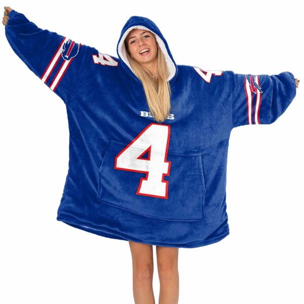 Bills 4 Cook Football Unisex Blanket Hoodie