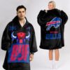 Bills Mafia Football Unisex Blanket Hoodie